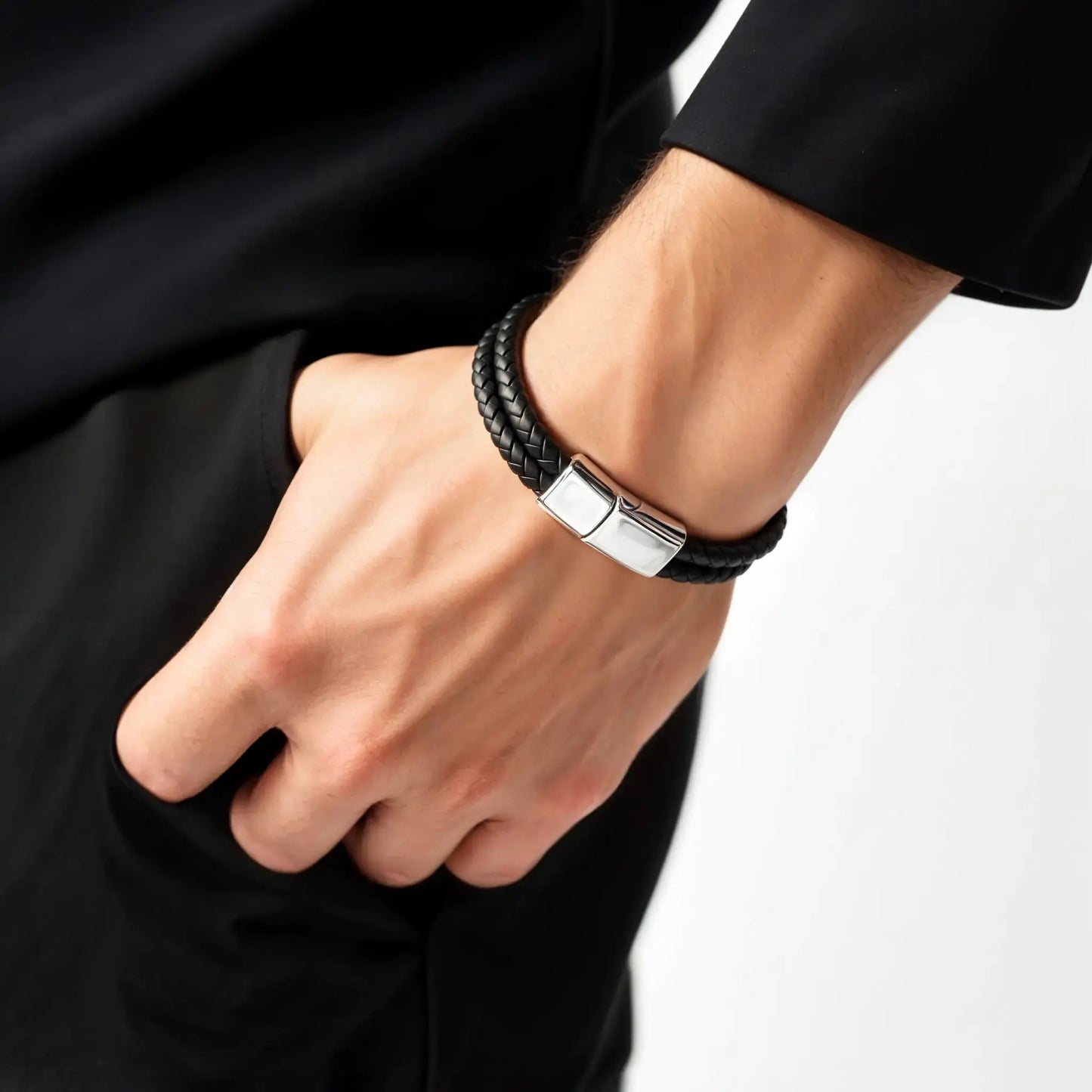 Italian Leather Double bracelet Japanese Melody