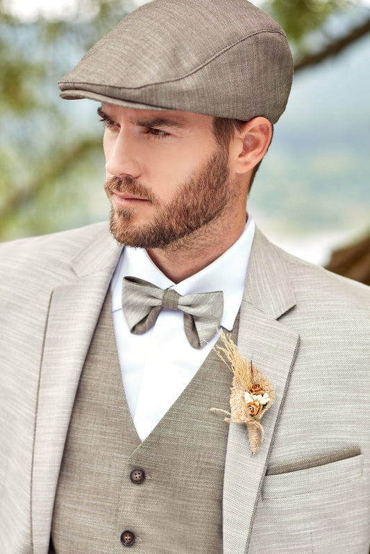 Man in a suit with the bow tie