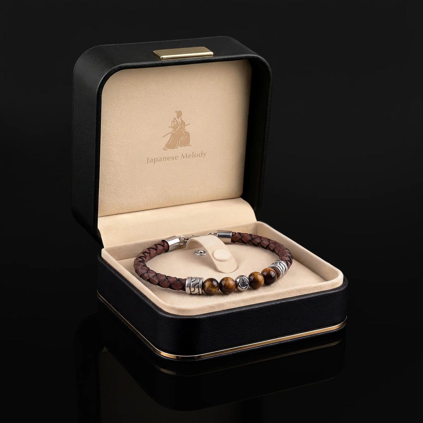 CHA-KAWA — Leather Bracelet Leonardo’s Leather