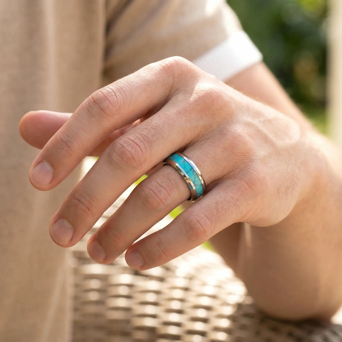 Turquoise Ring - Japanese Melody Turquoise Ring - Japanese Melody