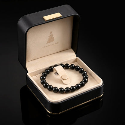 SHINOBI — Black Onyx Bracelet Japanese Melody