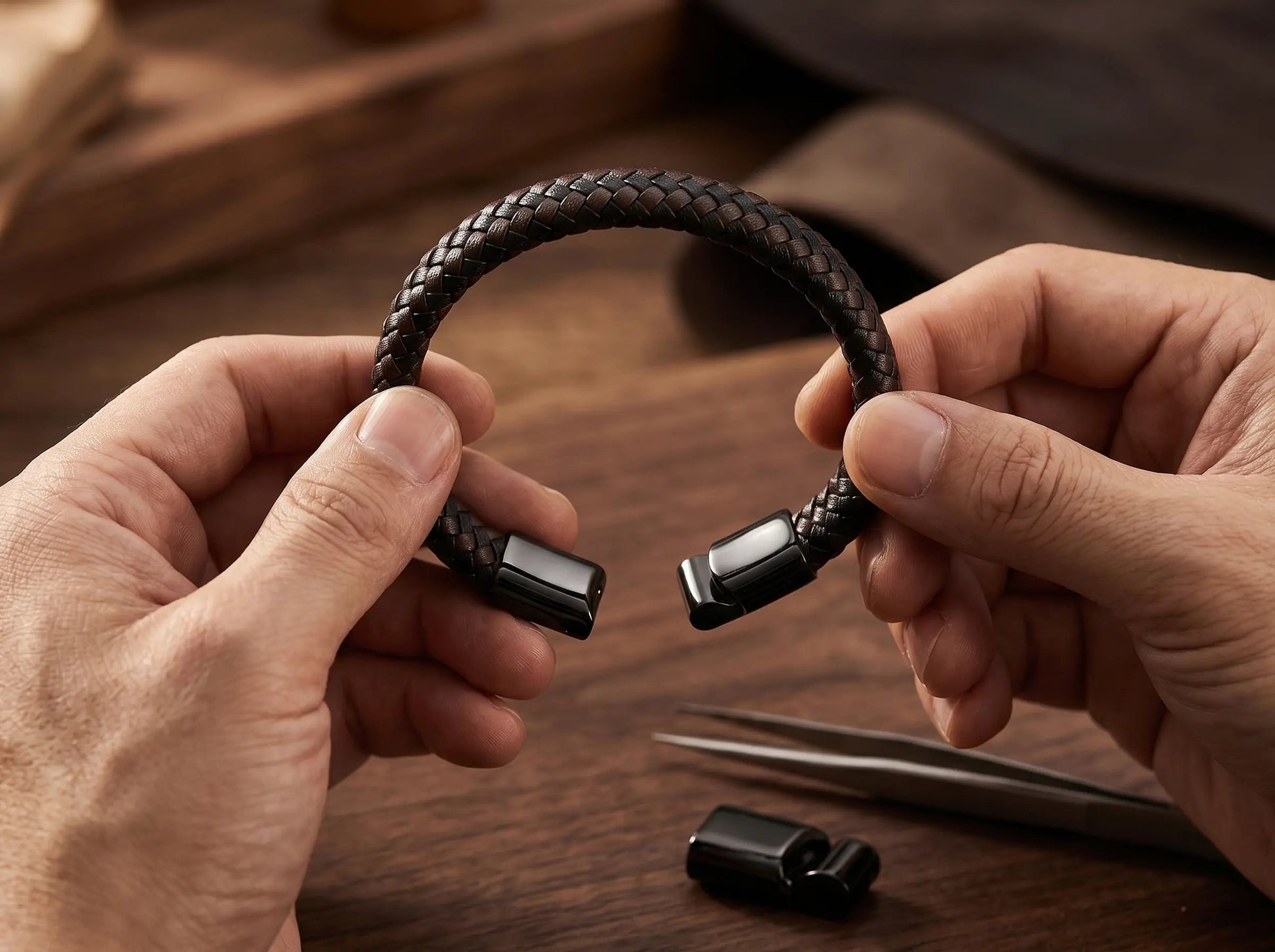 HAKU — Leather Bracelet – Japanese Melody