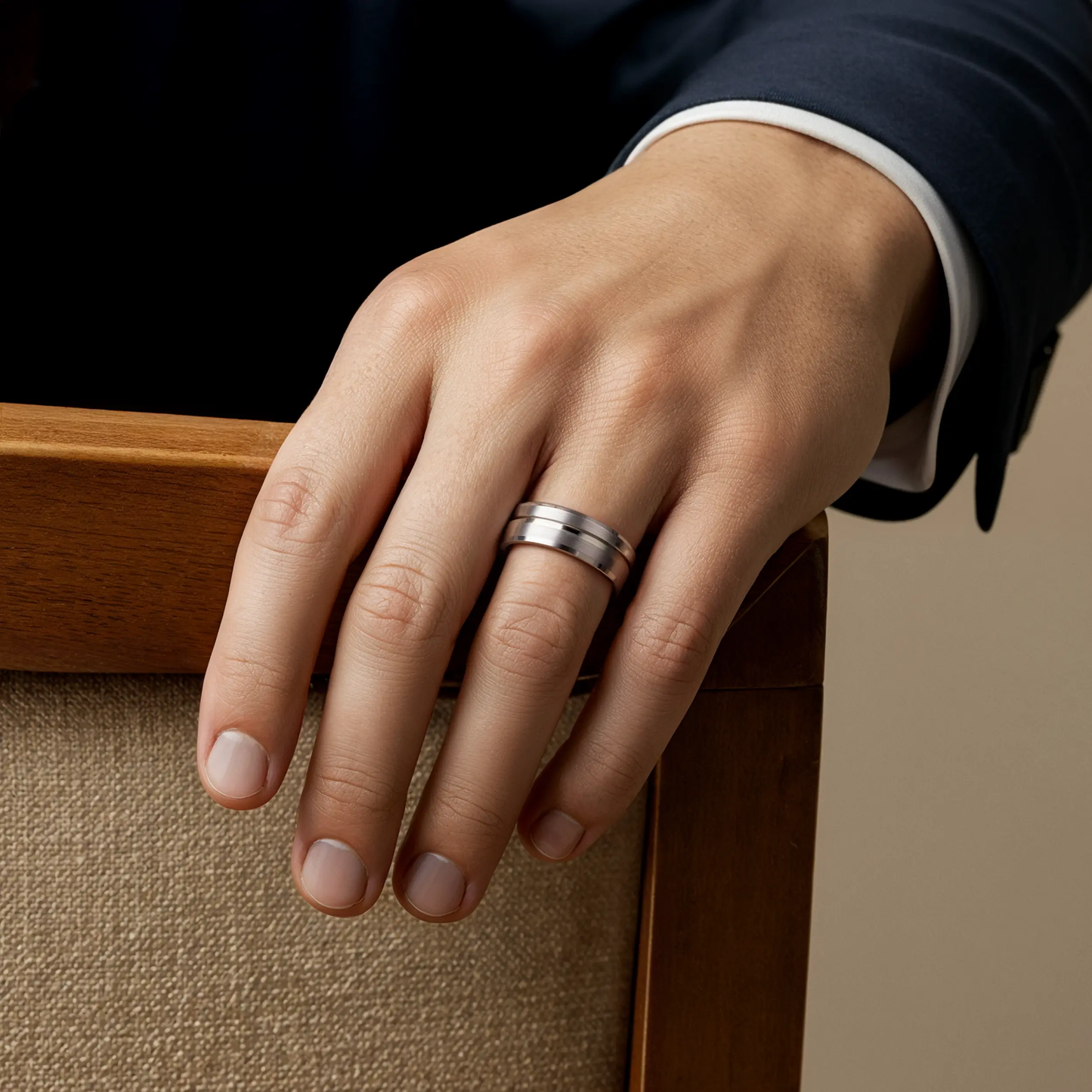 HIKARI — Japanese Rosewood Ring Fuji