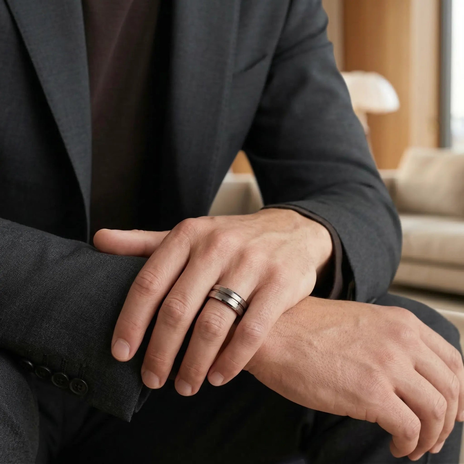 HIKARI — Japanese Rosewood Ring Fuji