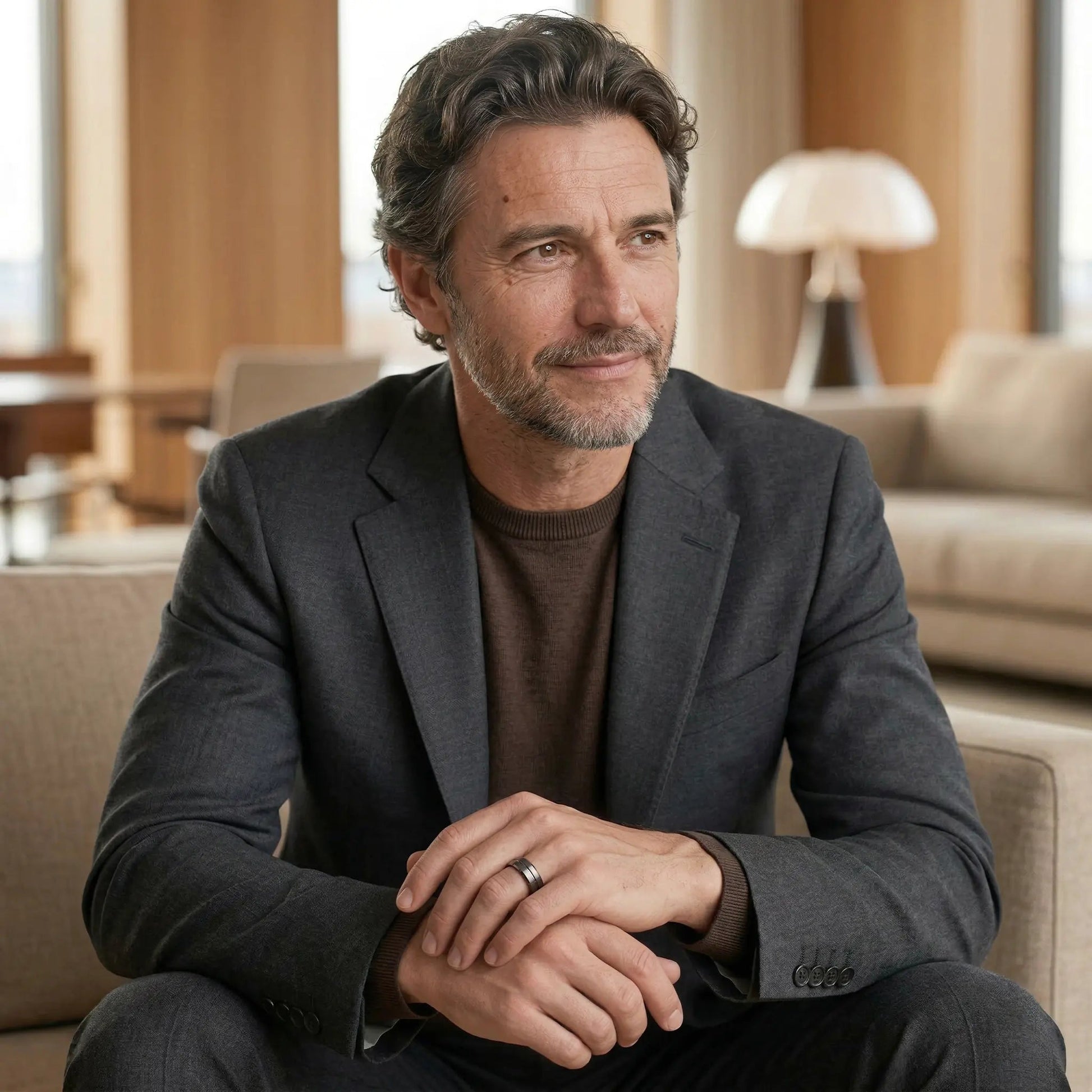 HIKARI — Japanese Rosewood Ring Fuji