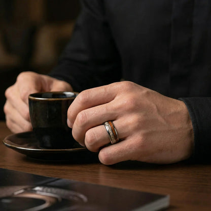 KODAMA — Oak & Antler Ring Song of the Waves