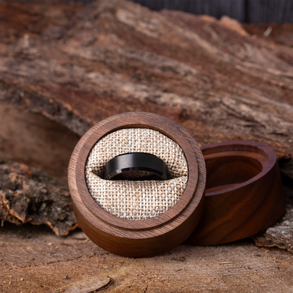 KYO — Black Tungsten Ring Japanese Melody