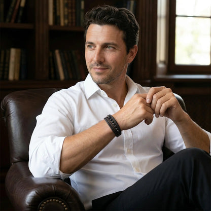 KYOTO — Triple Leather Bracelet Leonardo’s Leather