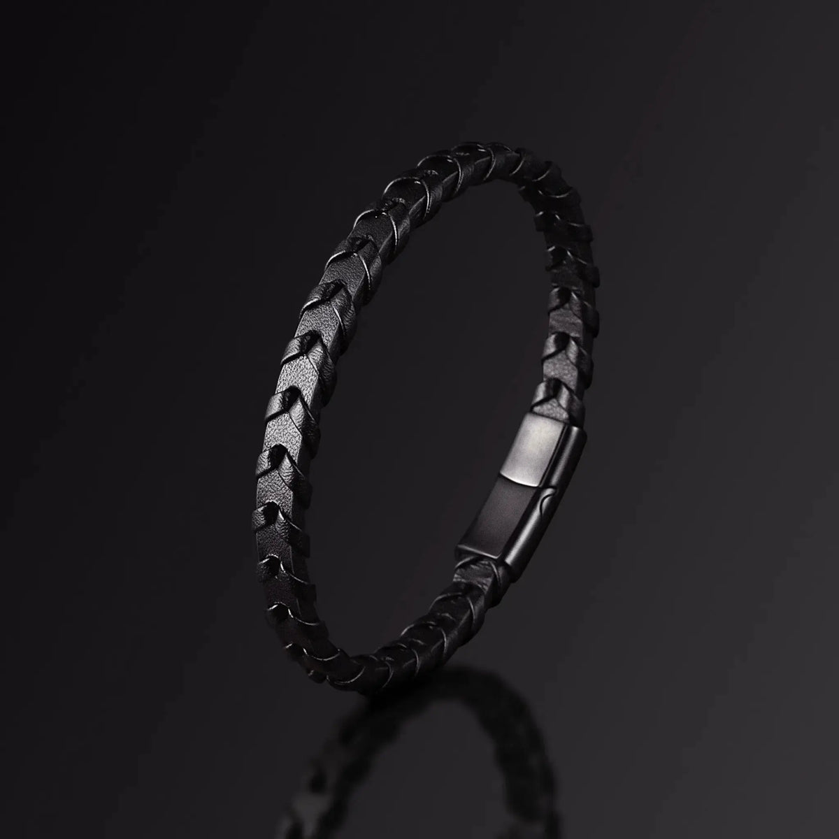 KOKORO — Black Braided Bracelet – Japanese Melody