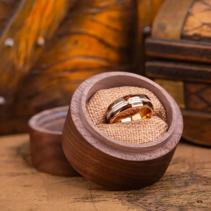 MIKADO — Crushed Pearl & Koa Wood Ring Japanese Melody