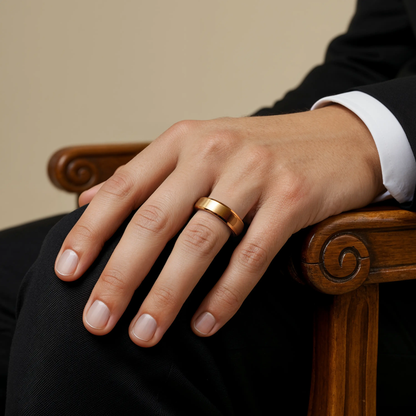 MOKUME — Wenge Wood Ring Fuji