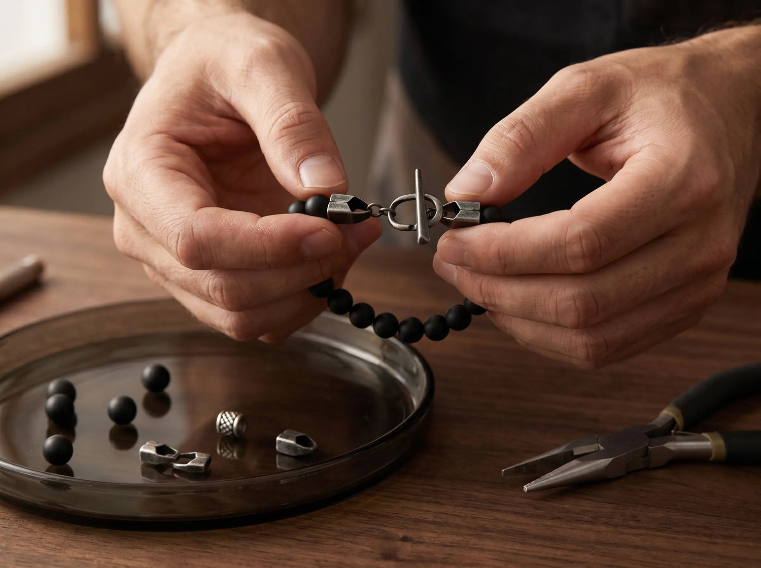 MU — Black Onyx Bracelet Japanese Melody