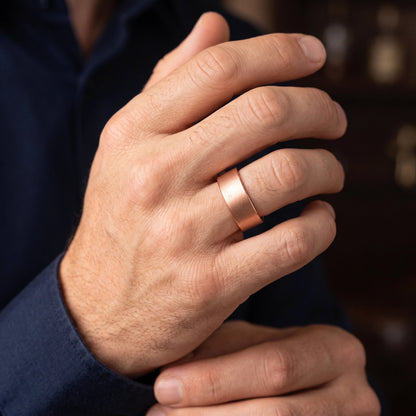 OJO Yuhi — Rose Gold Ring Fuji