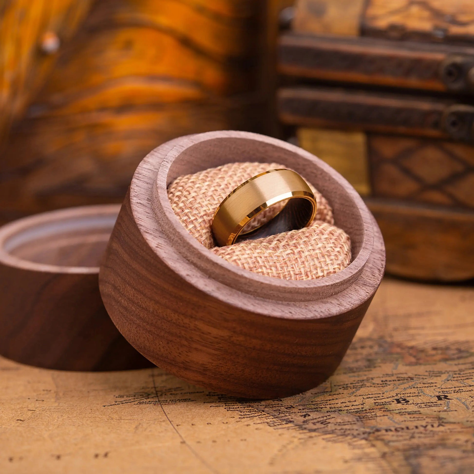 ŌRO - Gold Tungsten & Rosewood Japanese Melody