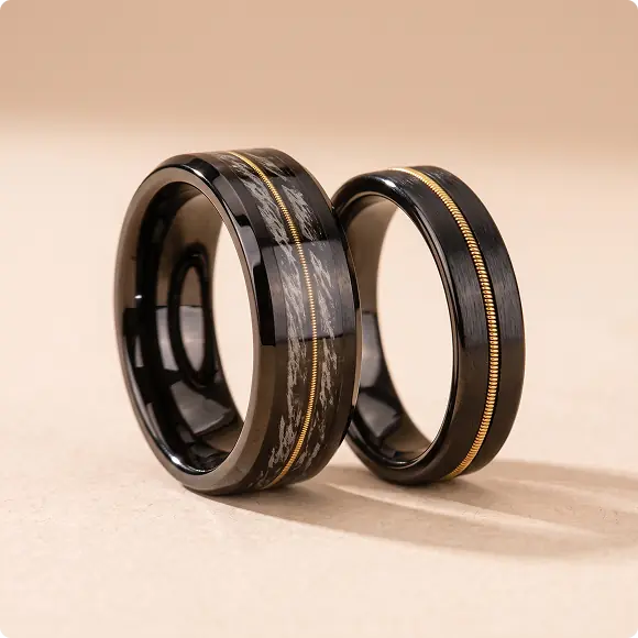 Guitar String Rings