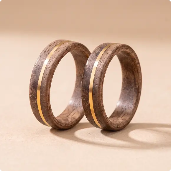 Full Wood Rings