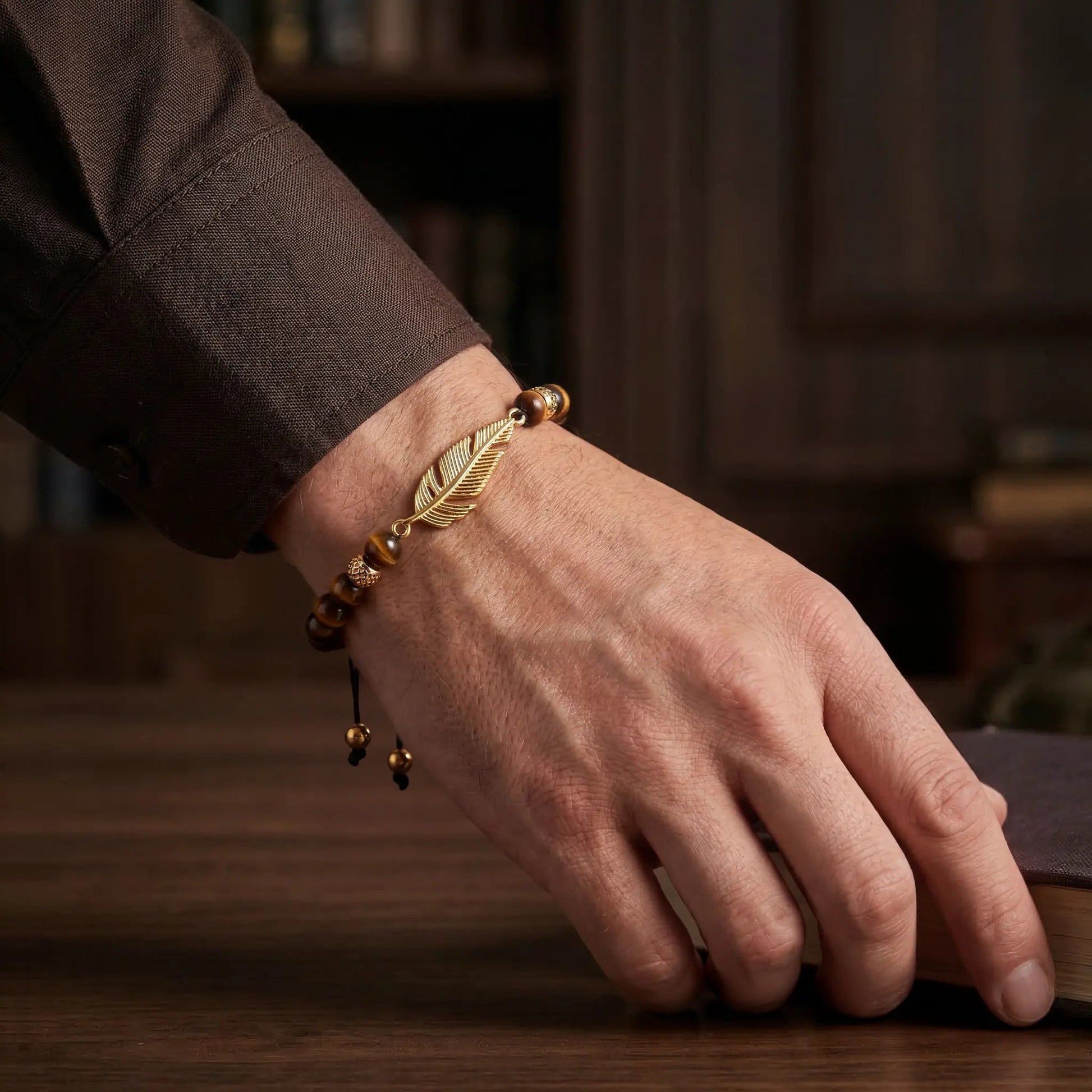五行調律ブレス　Gogyo Tuning Bracelet オーダー専用ページ Tiger Eye Beaded Japanese Bracelet - Unique Gift for Man, Husband