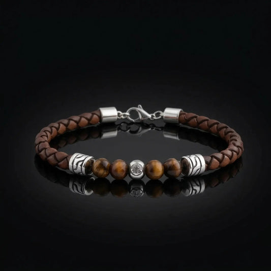 CHA-KAWA — Leather Bracelet Leonardo’s Leather
