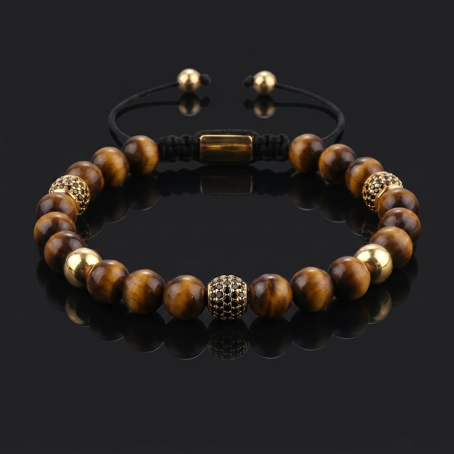 REIKON — Tiger Eye Bracelet Leonardo’s Leather
