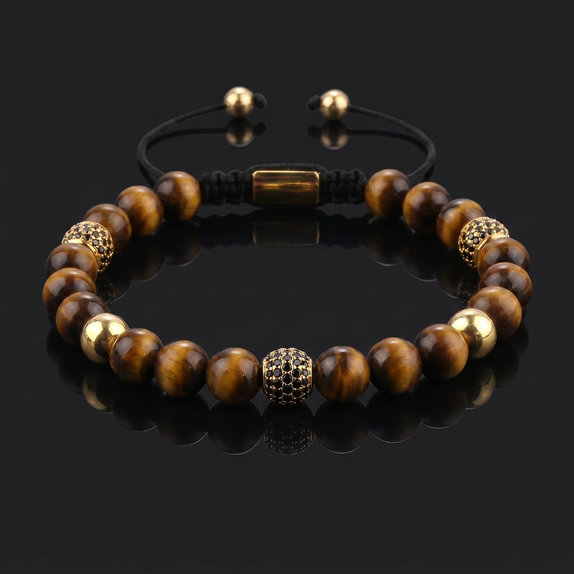 REIKON — Tiger Eye Bracelet Leonardo’s Leather
