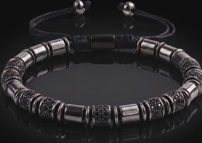 YORU — Black Obsidian Bracelet