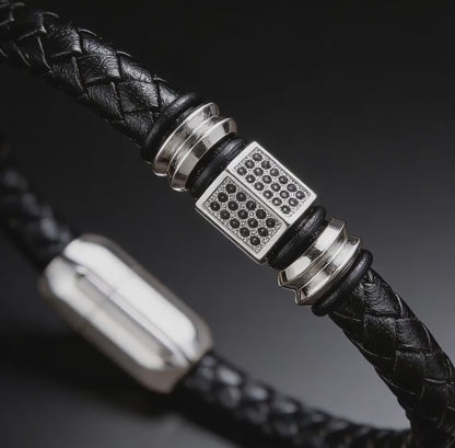 MUSUBI — Titanium & Leather Bracelet