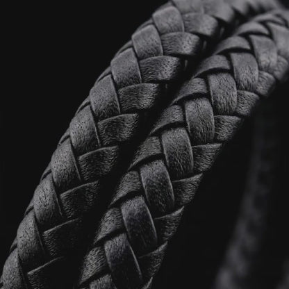 KURO-MUSUBI — Double Leather Bracelet