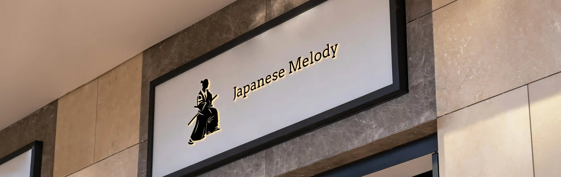 Sign of the jewelry store Japanese Melody